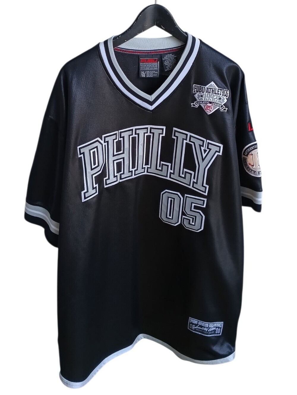 Vintage Y2K FUBU Sports Collection Philly Jersey XL